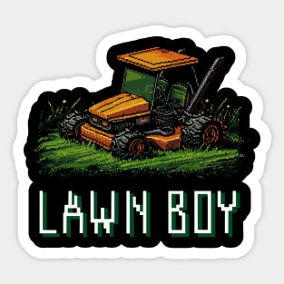 Lawn Boy Tractor Sticker